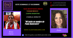 ENTREVISTA A KENYA CUEVAS (MI LUCHA EN NOMBRE DE PAOLA BUENROSTRO)
