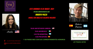 ROBERTO PIAZZA – CHARLA CON VALIENTES MUJERES