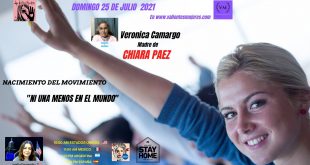 VERONICA CAMARGO MADRE DE CHIARA PAEZ EN VALIENTES MUJERES