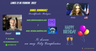 FELIZ CUMPLEAÑOS DANIEL DOMINGUEZ
